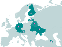 Armenia, Finland, Belarus, Latvia and Ukraine Executives meeting in Riga